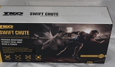 New Sealed Boxed TKO Swift Chute Resistance Sprint Trainer track & field train