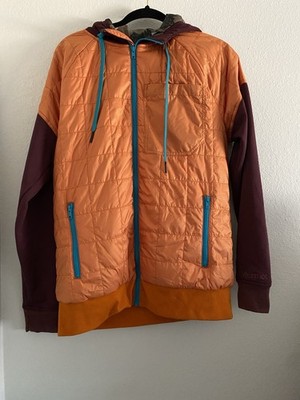 Marmot Hoodie Jacket Martis Peak Orange Camping Outdoors Size M