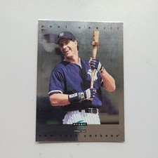 1997 Score - Paul O'Neill #150  New York Yankees SILVER SHOWCASE Foil Rare