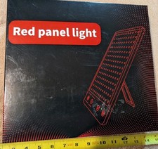 Red Light Therapy for Face and Body Red Infrared Light Therapy Lamp w Stand New