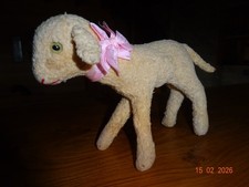 ancienne peluche steiff mouton avec son bouton de 1936-1943