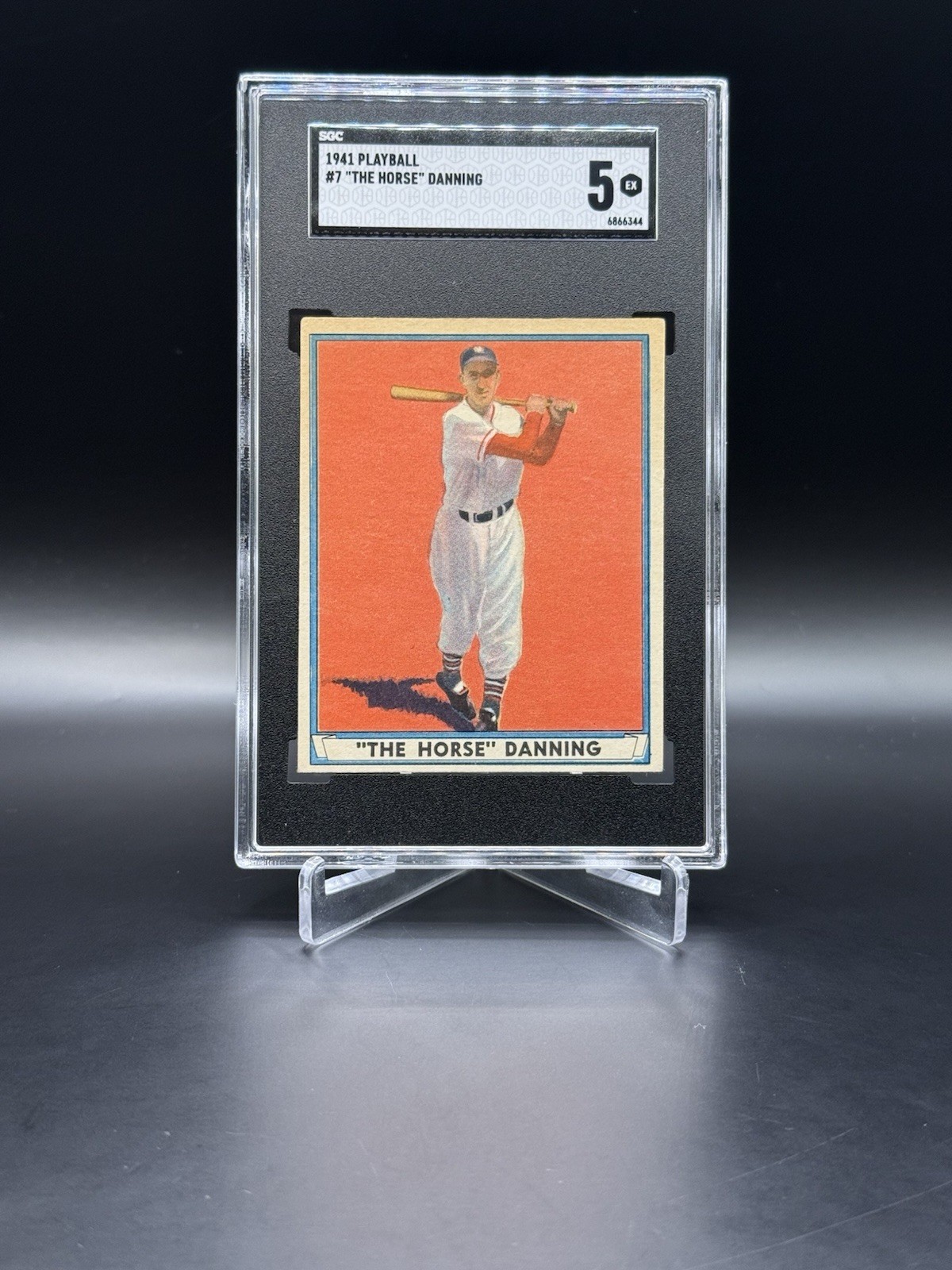 1941 Playball Harry The Horse Danning #7 SGC 5 EX New York Giants Play Ball