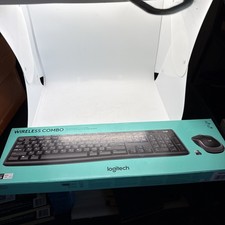 Logitech MK235 Wireless Keyboard and Mouse Combo for PC Laptop