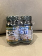 Nature's Bounty Vitamin B-12 500mcg Quick Dissolve Tablets 100 Count Pack of 2