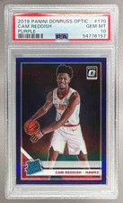 54776157 Cam Reddish 2019 Panini Donruss Optic #170 Purple Rookie RC PSA 10