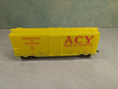 Coche de caja usado realista escala HO 40' ACY #3255 leer descripción | Zustand: Used
