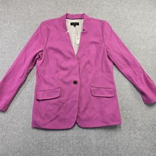 Talbots Pink Blazer Jacket size 16. NWT.
