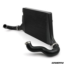 BLACK FRONT INTERCOOLER CORE KIT FMIC ALUMINIUM FOR AUDI Q5 SQ5 8R 3.0 TDI 11-17