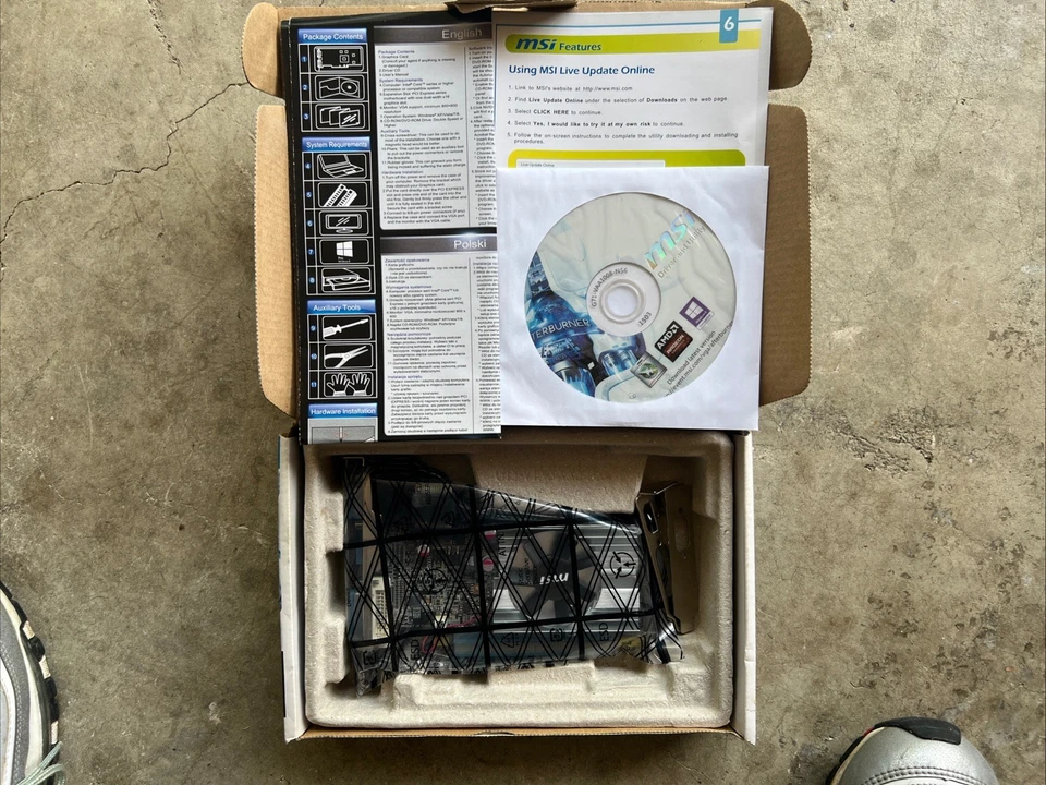 MSI AMD Radeon R6450 1GB DDR3 PCIE Video Graphics Card GPU | R6450-MD1GD3/LP | - Image 3 of 4