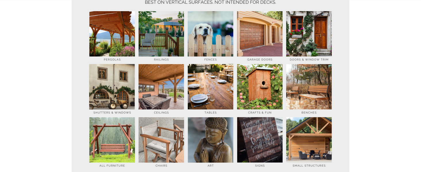 General Finishes Exterior 450 Water Based Wood Stain, 1 Gallon, Cedar