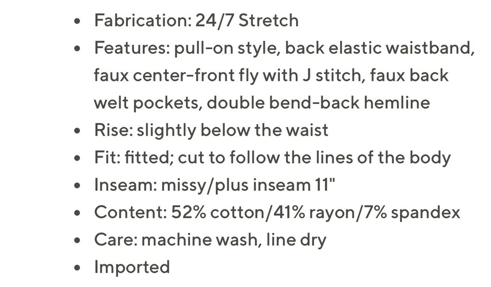 Bermudas Isaac Mizrahi Live Regular Elásticas 24/7 22W Negras Florales A397199 Foto 3 de 4