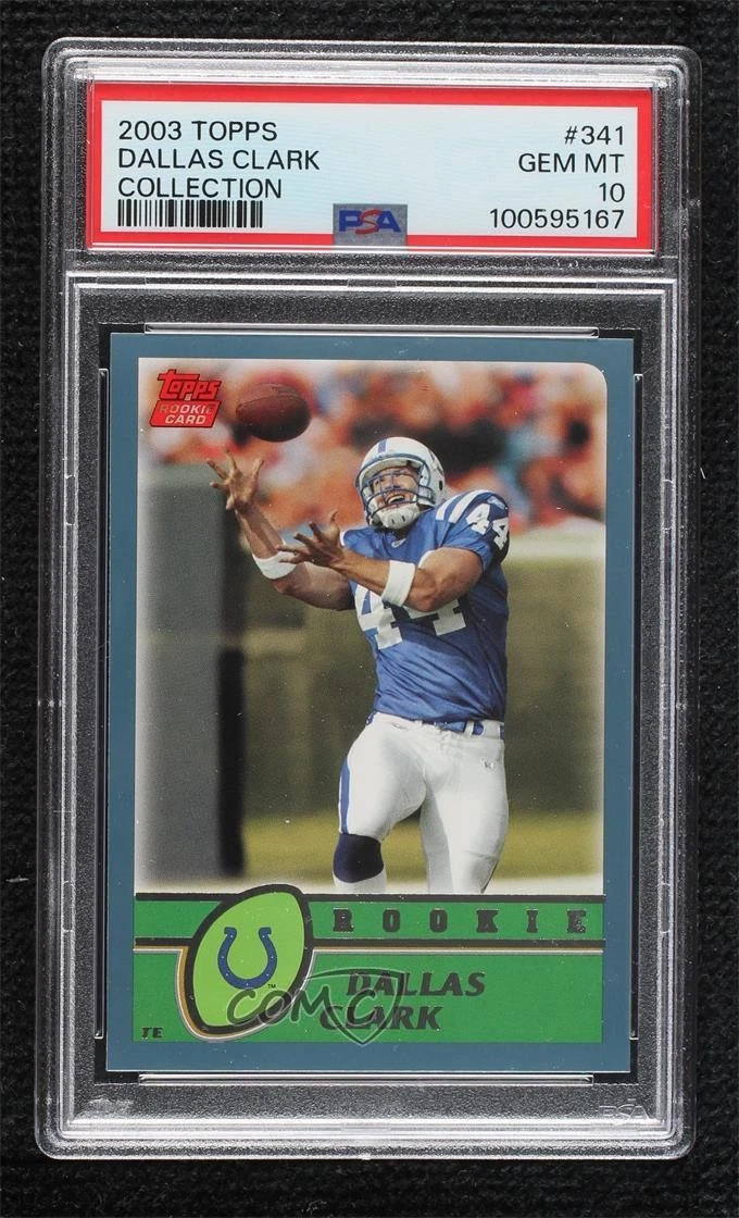 Dallas Clark Topps #341 Collection