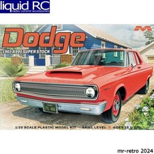 Moebius Models 2460 125 1965 Dodge A990 Super Stock Plastic Model Kit Moebius Models 2460 125 1965 Dodge A990 Super Stock Plastic Model Kit