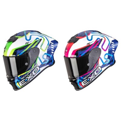 Scorpion Motorrad Helm EXO-R1 Evo 2 II Cornering - Integralhelm Sport Racing