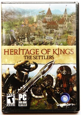 THE SETTLERS HERITAGE OF KINGS VIDEOSPIEL PC DVD-ROM WINDOWS 98.XP UBISOFT 2005