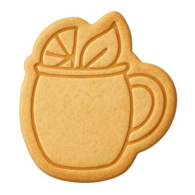 Ginger Peach Mule Cookie Cutter & Stamp, Fondant & Clay - 3.6x4