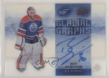 2015-16 Upper Deck Ice Glacial Graphs Ben Scrivens #GG-SC Auto 0bt4
