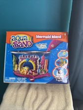 NEW Aqua Sand Magic Sand Mermaid Island Play Activity Set Craft Spin Master 2009