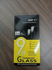 NEW'C 9H Tempered Glass Screen Protector HD Anti-Fingerprint Bubble