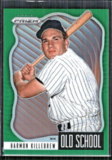 2021 Panini Prizm - Old School Green Prizm #OS-6 Harmon Killebrew