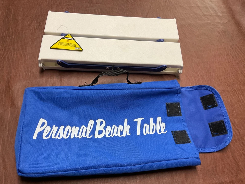 Mesa Plegable Ligera Personal Rio Playa, Camping, Picnic - Bolsa de Transporte Foto 4 de 4