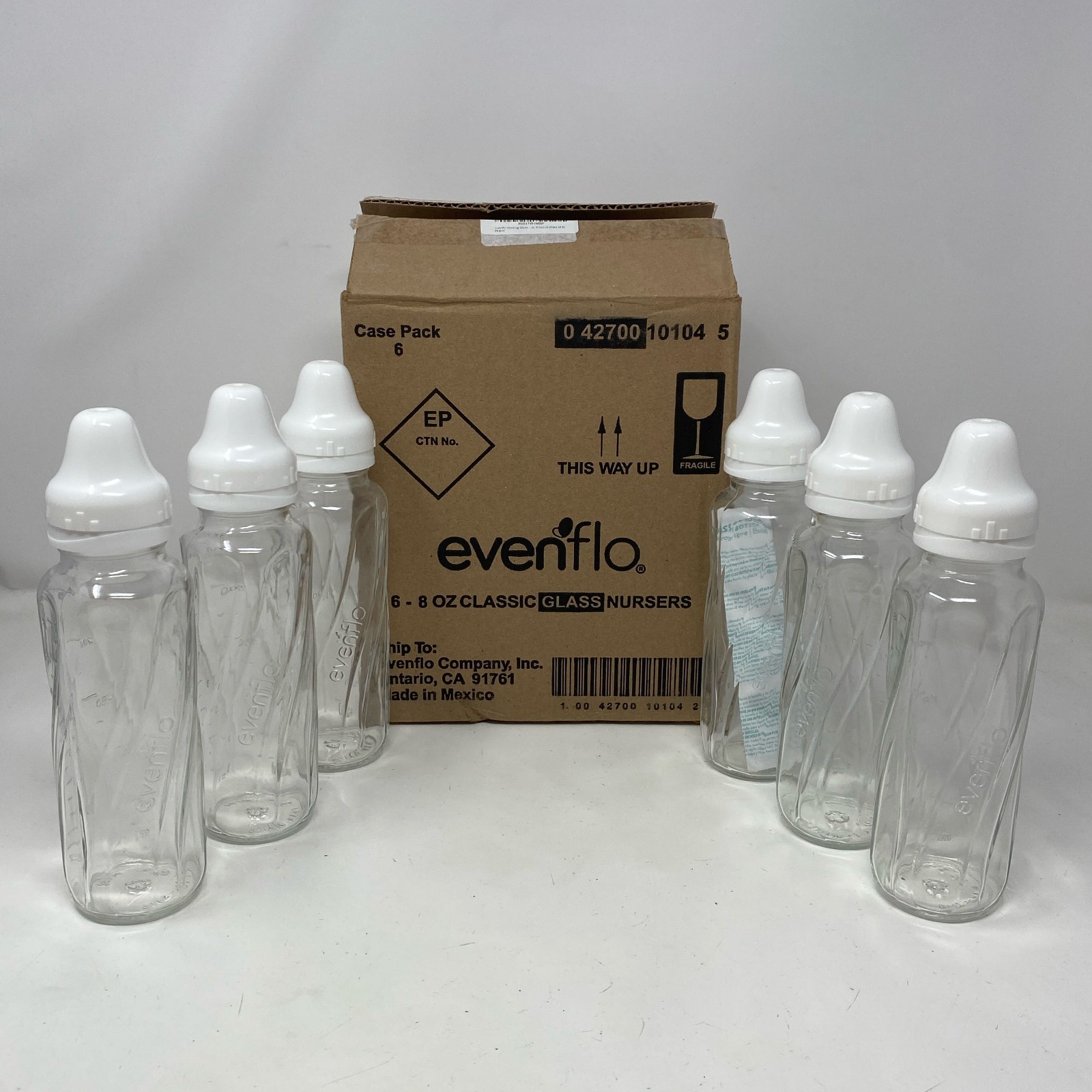 8oz 6-pack Clear
