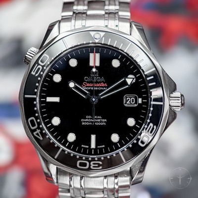 OMEGA Seamaster Diver 300M 41mm Black Dial Ceramic Bezel with  Box & Papers