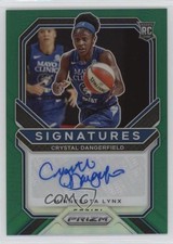 2021 Panini Prizm WNBA Signatures Green Crystal Dangerfield #SG-CDF Auto 6jx