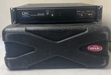 QSC RMX 1450 Professional 2-Ch Stereo Power Amplifier 450W/CH W/ SKB Travel Case