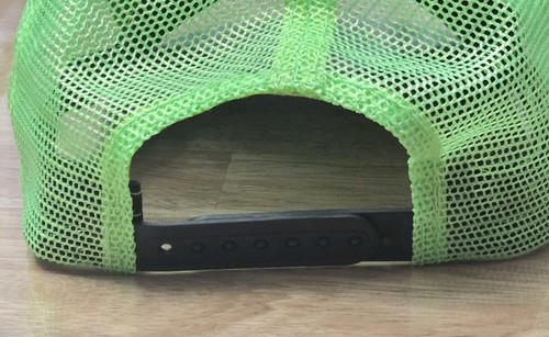 BRANDNEU Buckingham Buck Trucker Mütze Kappe Lineman schwarz Neon Mesh Snapback PROMO - Bild 3 von 4