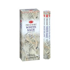 HEM White Sage Incense Sticks - 100 Count  Natural Air Purifying Aromathera...