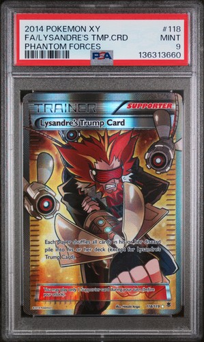 Lysandre's Trump Card graded PSA 9 for sale on eBay