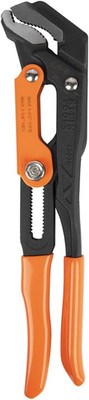 68230 Pipe Wrench, S-Jaw Quick-Adjust Plumbers Wrench Fits up to 1-1/2-Inch roun