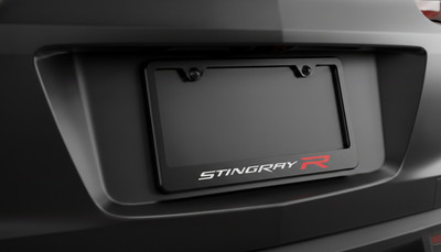 PREMIUM C8 Corvette Stingray R Racing License Plate Frame C8 Z51 Z06 C8R C8.R