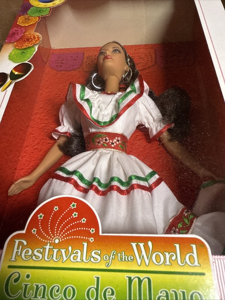 MATTEL - バービー　シンコ デ マヨ　メキシコ　Cinco de Mayo ラテン ドール Festivals of the World Pink Label Collection Cinco De Mayo