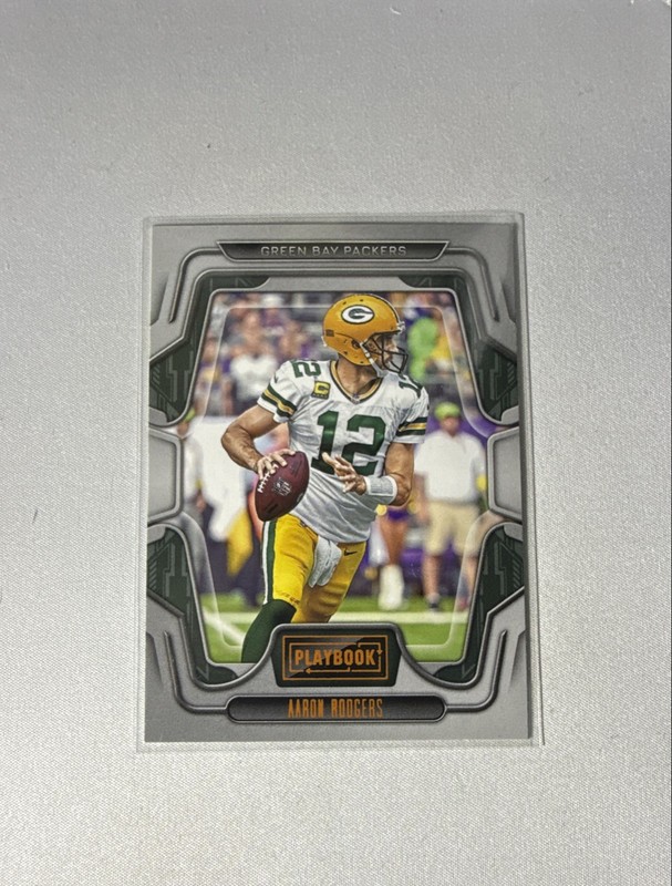 2022 Panini Playbook - Aaron Rodgers #57 Orange