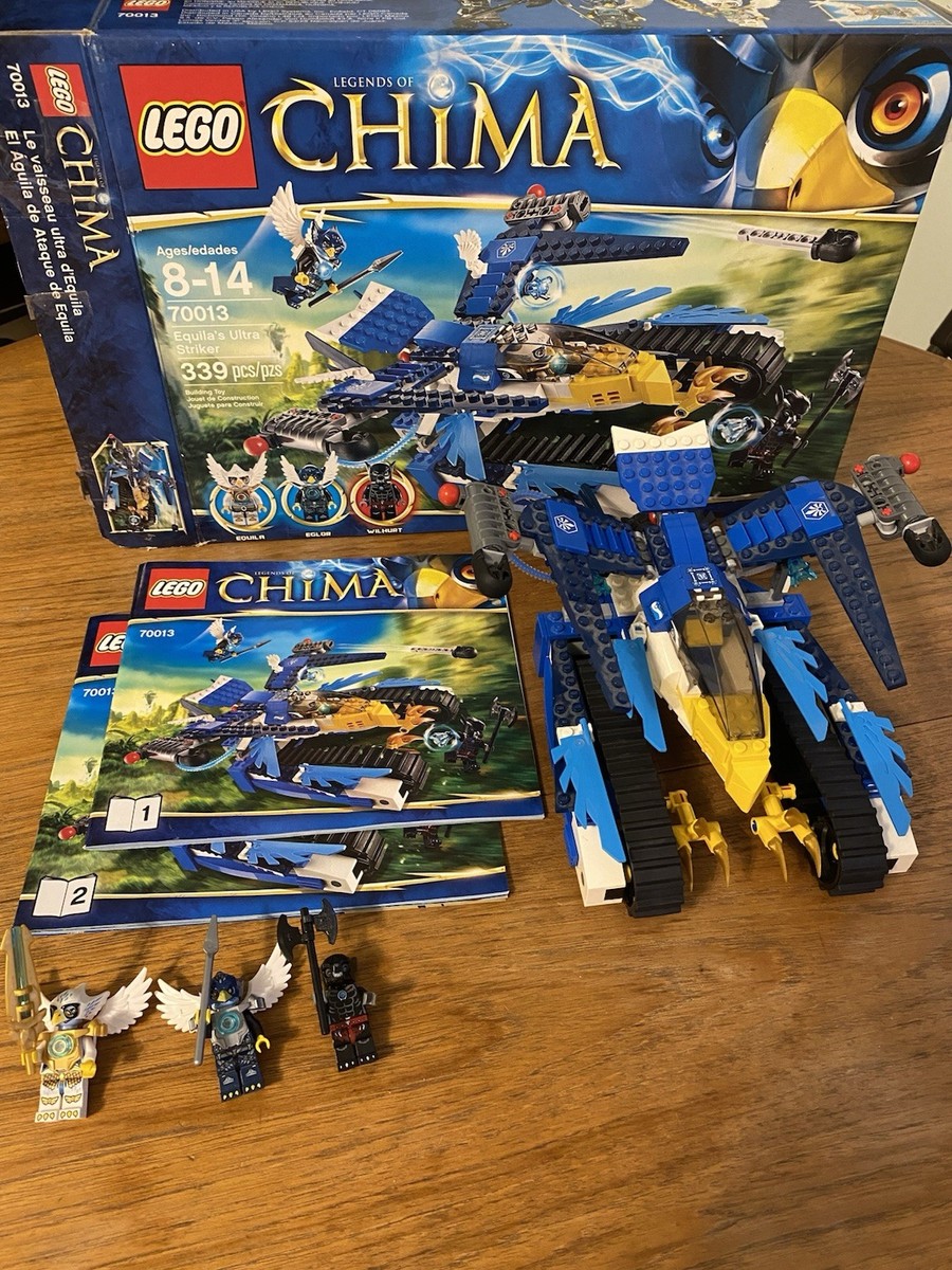LEGO LEGENDS OF CHIMA:Equila's Ultra Striker(70013);Complete Set