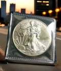 2013 American Eagle Silver Coin-BU in Clear Flip  Ready for Stacking..... R U ?