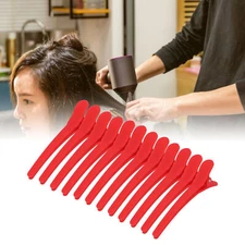 12Pcs NonSlip Hair Styling Clips Plastic Duckbill Hair Clip Hairdressing Hai CHW