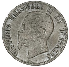 10 CENTESIMI 1867 - BIRMINGHAM - VITTORIO EMANUELE II - REGNO D'ITALIA -
