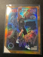 2019 Panini Hoops Premium Aaron Gordon Get Out The Way Orange Prizm