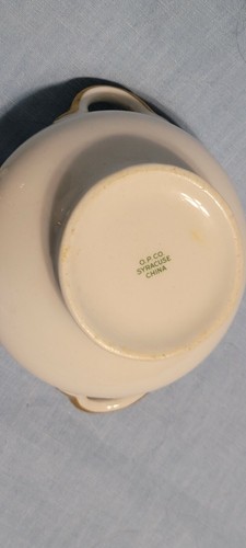 Syracuse MELROSE Creamer and Sugar Bowl set pink & Blue Floral - Picture 10 of 10