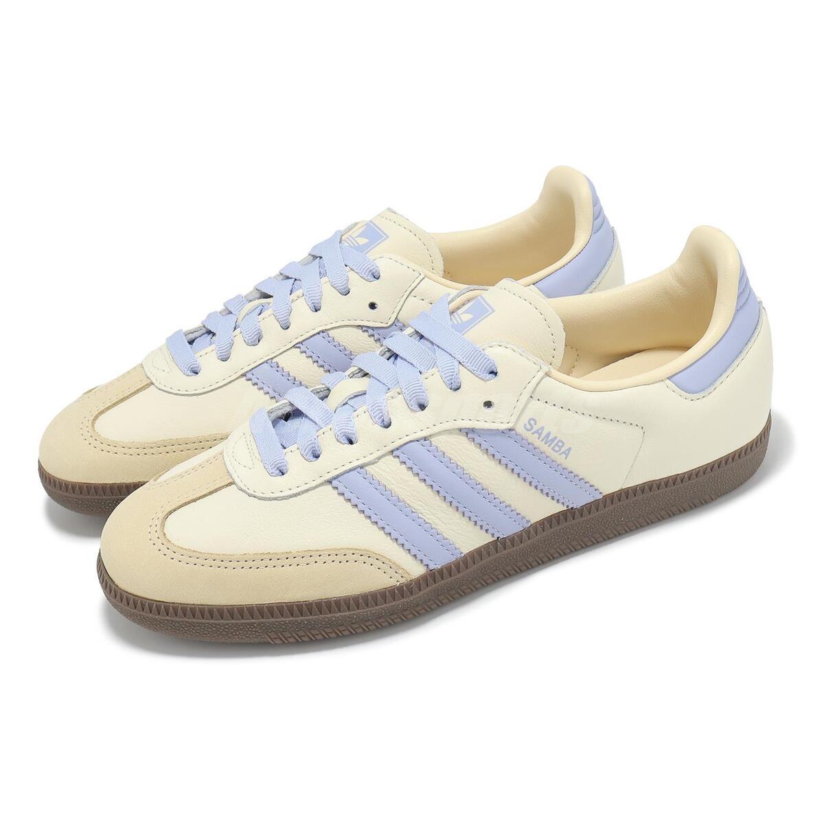 adidas Originals Samba OG W Cream White Violet Tone Beige adidas Originals Samba OG W Cream White Violet Tone Beige
