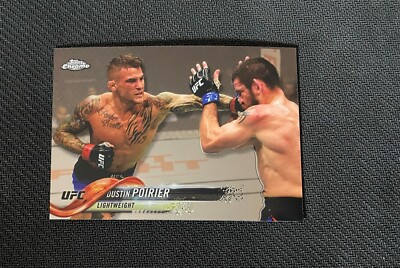 2018 Topps Chrome UFC | Dustin Poirier | ''The Diamond'' | Base #23