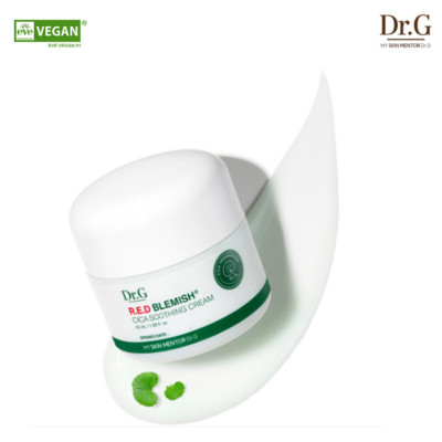 Dr.G R.E.D Blemish Cica Soothing Cream 50ml - Vegan Soothing Moisture Cream