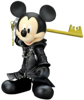 KINGDOM HEARTS PLAY ARTS King Mickey PVC Painted Action Figure
