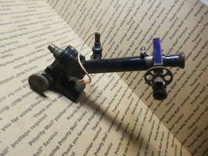 Vintage BRASS Cooke Troughton simms Filar Micrometer Microscope Machinist lathe