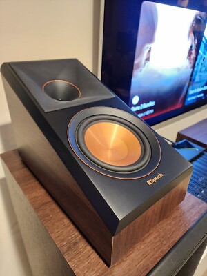 KLIPSCH RP500SA II SURROUND SPEAKERS - WALNUT| RP-500SA II (PAIR)
