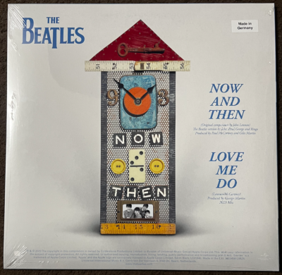 NEW THE BEATLES - NOW AND THEN - EP Apple Record 0602458129526