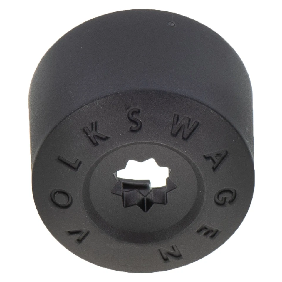 ОДНА НОВАЯ ОРИГИНАЛЬНАЯ ЗАПИРАЕМАЯ КРЫШКА БОЛТА КОЛЕСА VW Volkswagen Beetle Jetta Passat Golf GTI - Изображение 2 из 4